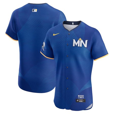 Men's Minnesota Twins Nike Royal 2024 City Connect Flex Base Stitched Jersey